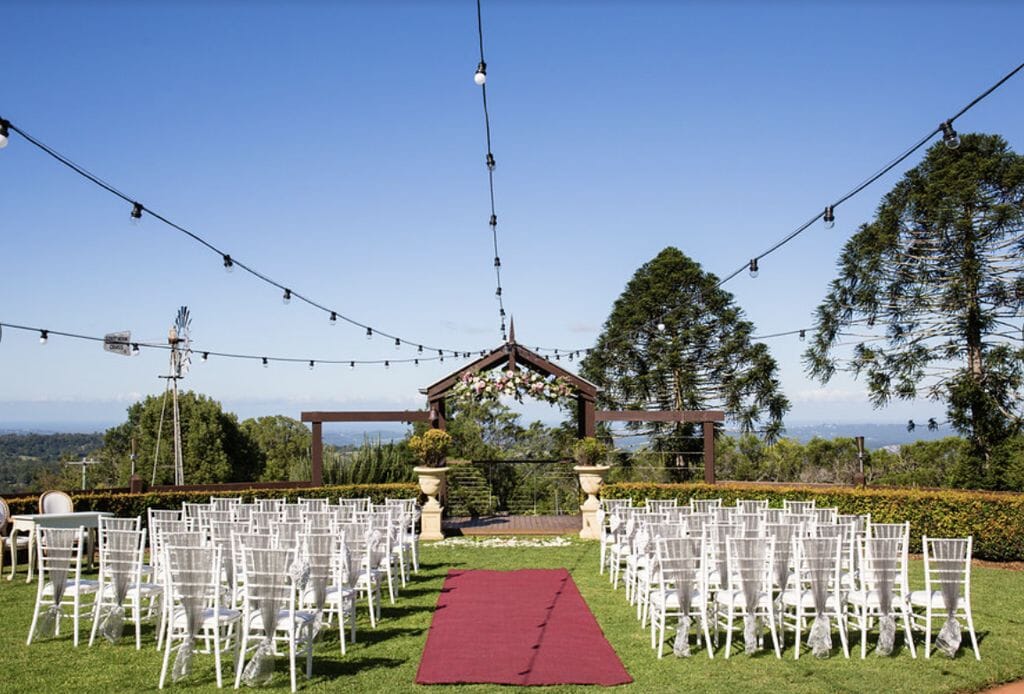 Flaxton Gardens Sunshine Coast Wedding Venue